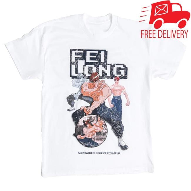 Official Superare Shop Street Fighter Fei Long "OG" Heavyweight Top Shirt