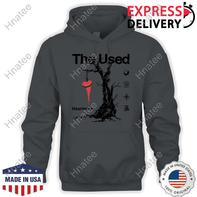 The Used Merch Love Heart Work Shirt