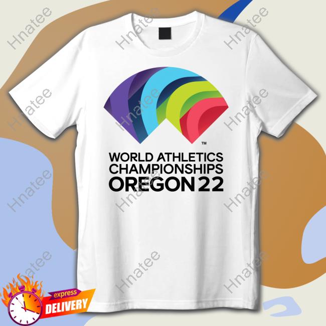 World Athletics Championships Oregon22 T-Shirt Femke Bol And Mondo Duplantis
