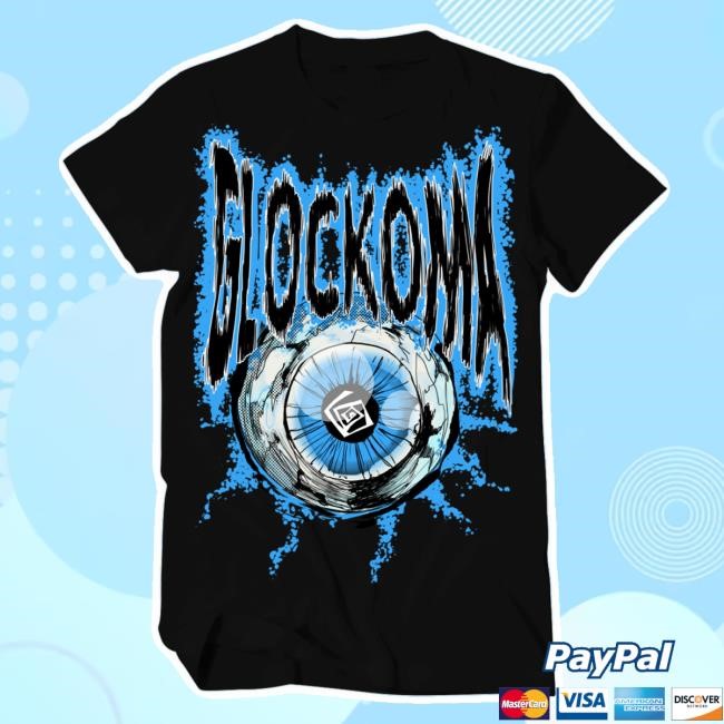 Glockoma Eyeball (Black/Blue) T Shirt - Key Glock Merch Store Shop