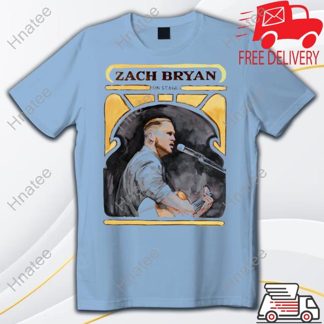 Zach Bryan Merch Onstage Tee
