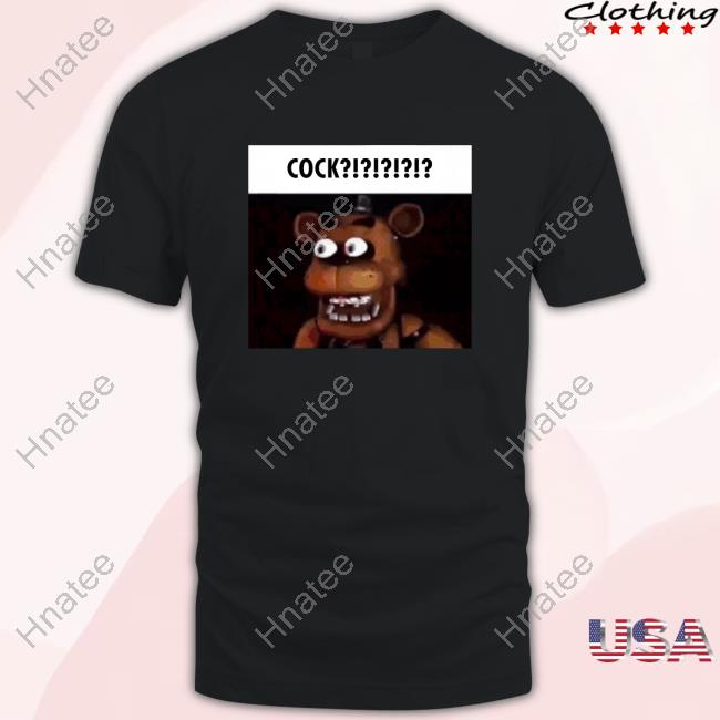 Official Freddy Fazbear Cock Shirt