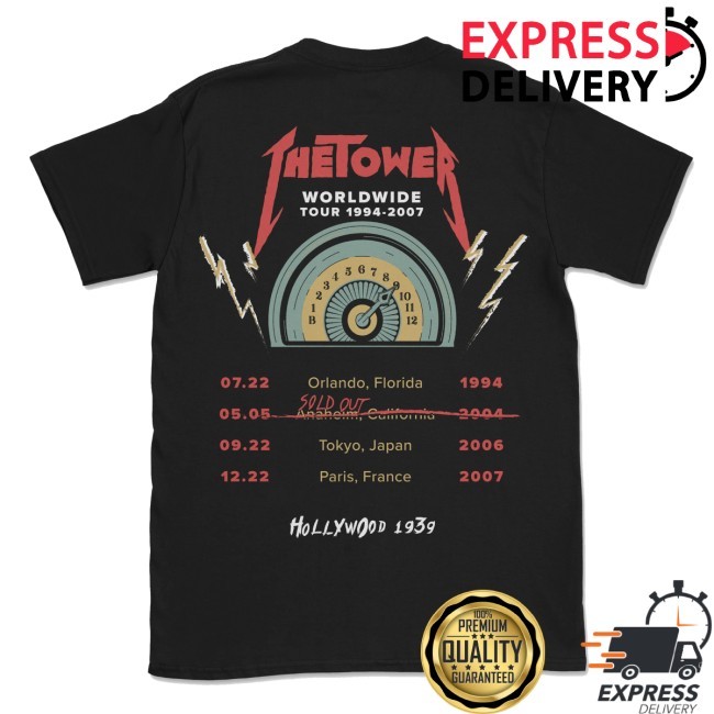 The Lost Bros The Tower Tour New Shirt The Lost Bros Merch