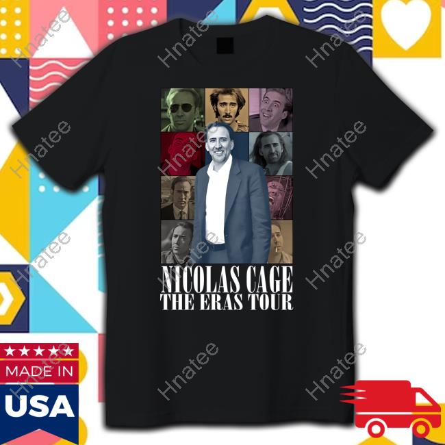 Official Nicolas Cage The Eras Tour Crewneck Sweatshirt