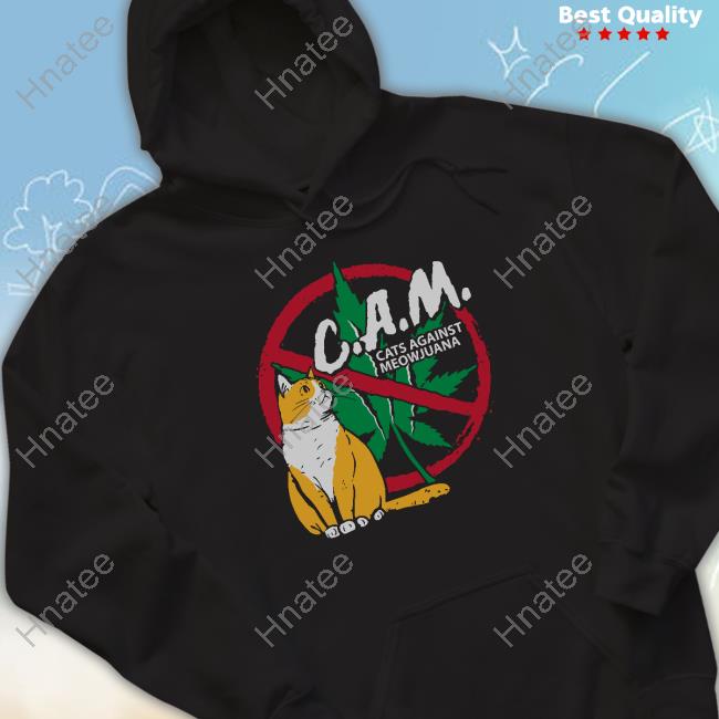 Leigh Mcnasty Merch CAM Cats Against Meowjuana Long Sleeve Shirt Anti Meowjuana