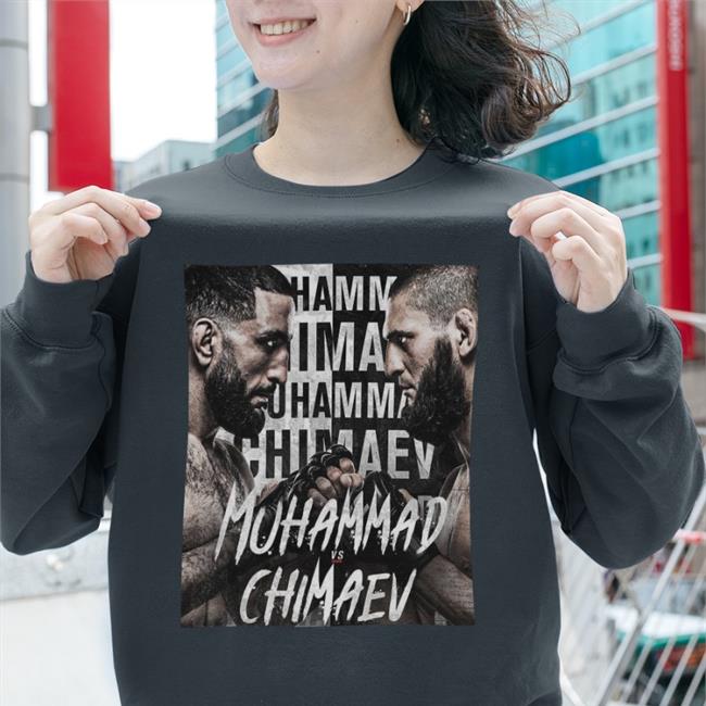 Muhammad Vs Chinaev Hoodie Belal Muhammad Khamzat Chimaev