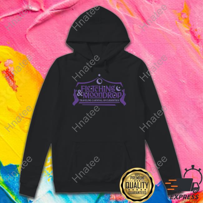 Fletching & Moondrop T Shirt Black