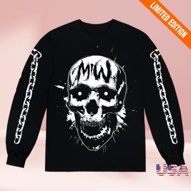 Official Motionless In White Skull Long Sleeve Shirt