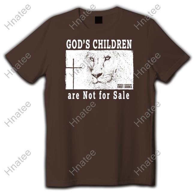 God's Children are Not for Sale Tee Official Dr. Sebastian Gorka Store God's Children Are Not For Sale Long Sleeve Tee