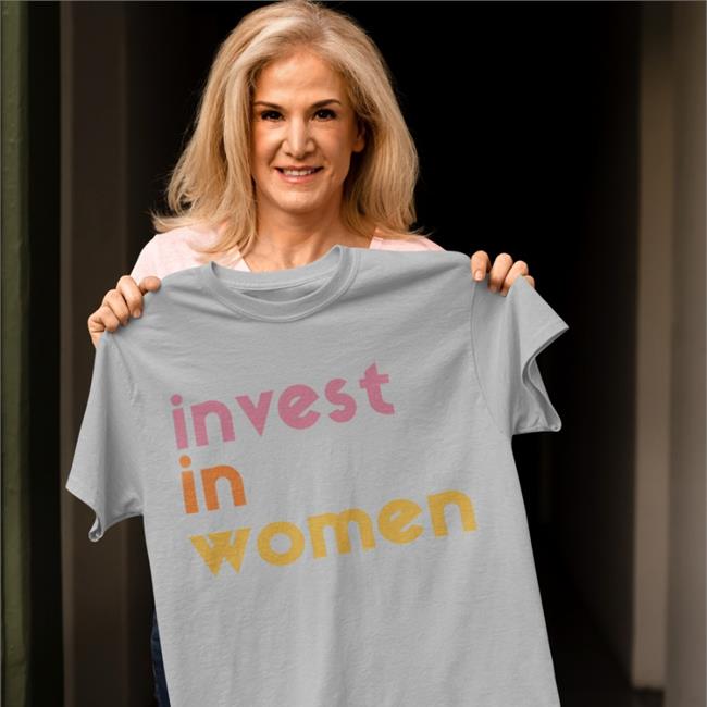 Invest In Women T Shirt Stephanie Copley
