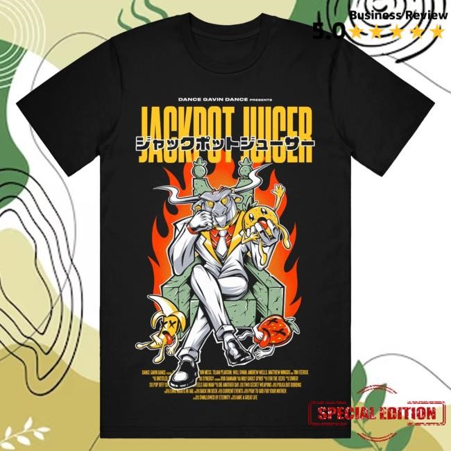 Official Dance Gavin Dance Merch Anime Villain Black - Attractive Shirt DanceGavinDance