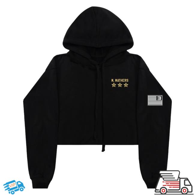 Official Eminem Merch Store Slim Shady Eminem Top Gunner Patch Cropped Hoody Eminem Apparel Clothing Shop SlimShady