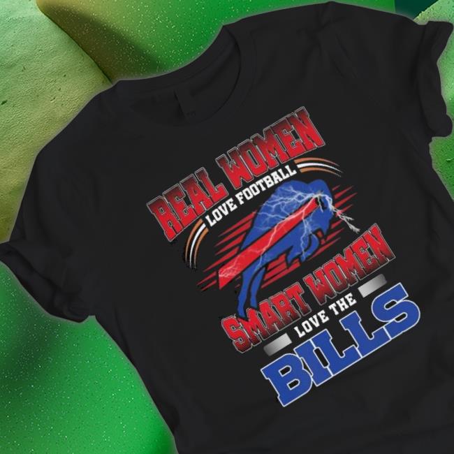 Real Women Love Football Smart Women Love The Buffalo Bills 2022 Classic Shirt