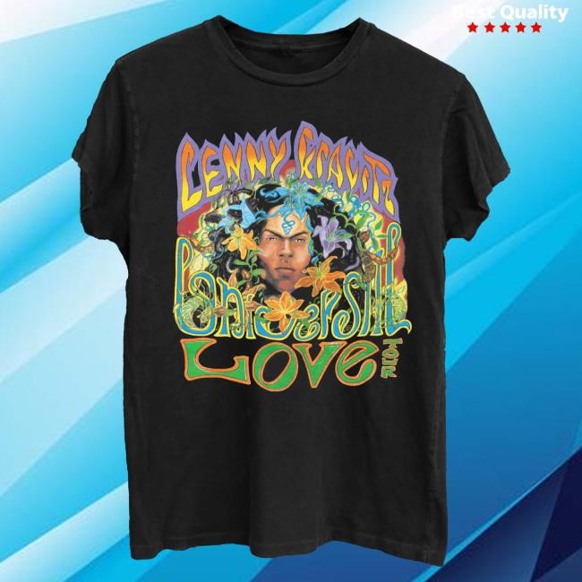 Official Lenny Kravitz Store Shop Universal Love Tour Illustration Tshirt LennyKravitz