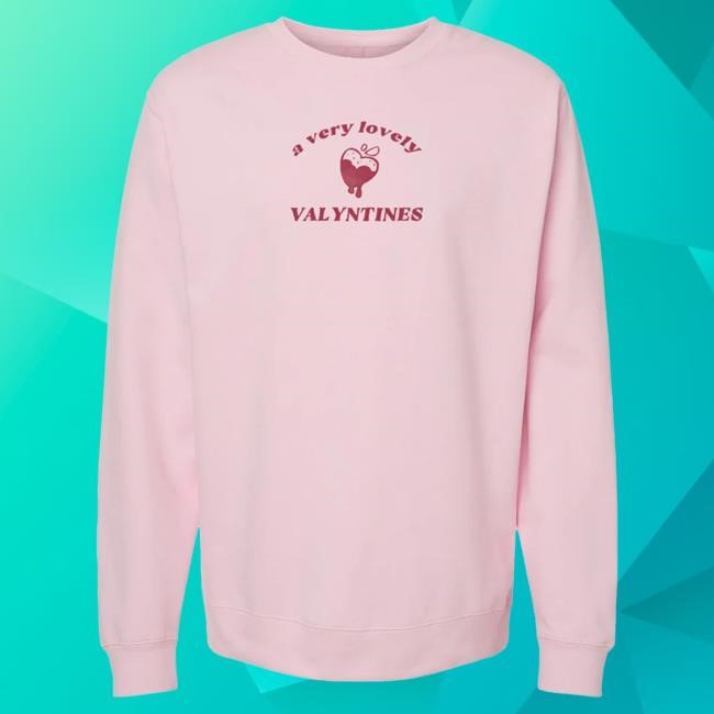 Official Lyn Lapid Merch Store Shop Lyn Lapid Limited Edition Valyntines Day Crew neck