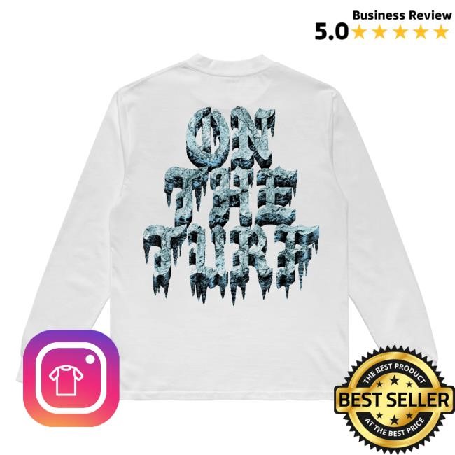 Official Born X Raised Merch Store Shop Born X Raised Frozen On The Turf LS T Shirt: Black BornxRaised