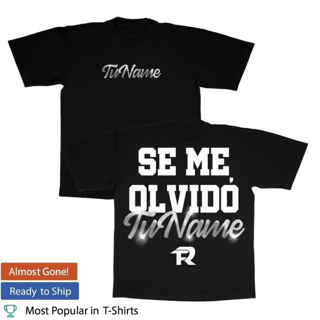 Official Fuerza Regida Briana - Black Shirt 2024
