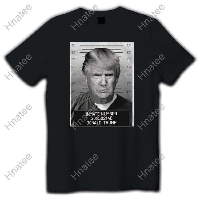 Barstool Sports Merch Inmate Number 502592148 Donald Trump T Shirt