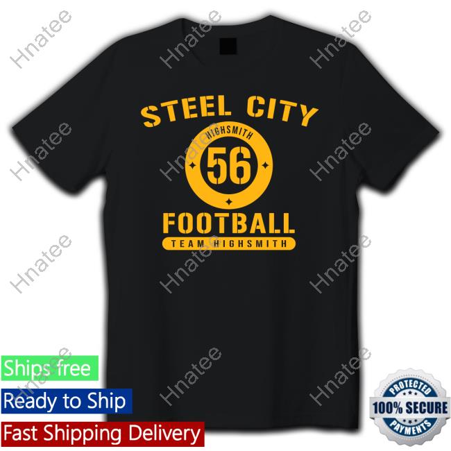 Official Team High Smith Steel City Football Black Hoodie