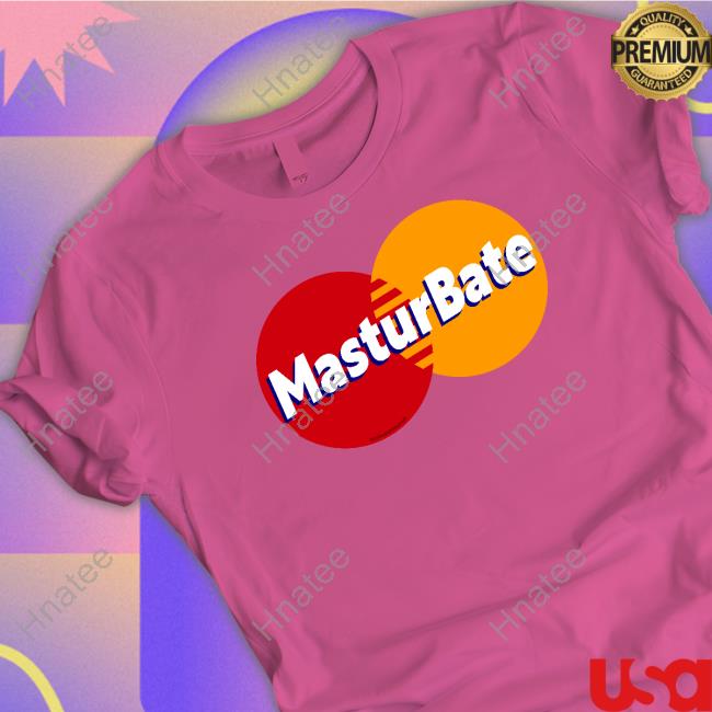 Shirts With Threatening Auras Masturbate T-Shirt Disturbingshirt