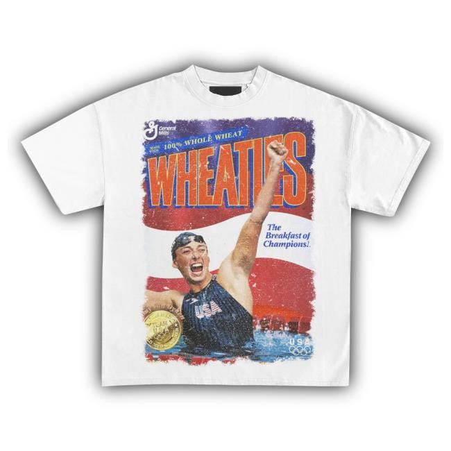 Official Heavyweight Legends Wheaties Amy Van Dyken 1996 Vintage Tee