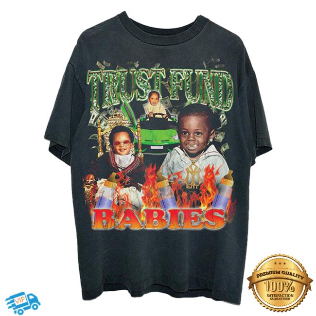 Official Rich The Kid Merch Store Shop Rich The Kid Trust Fund Babies Vintage Popover Shirt RichTheKid