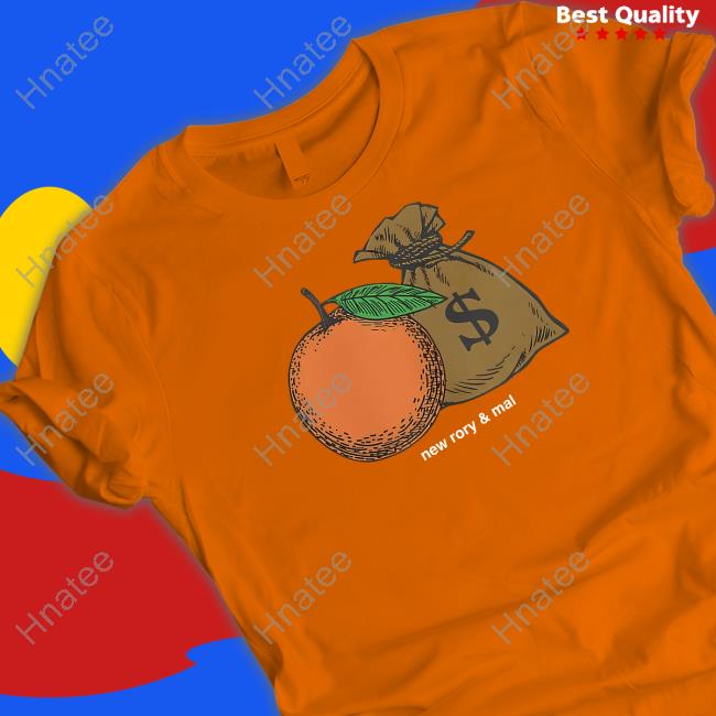New Rory & Mal Merch Orange & Moneybag Shirt Newrorynmal