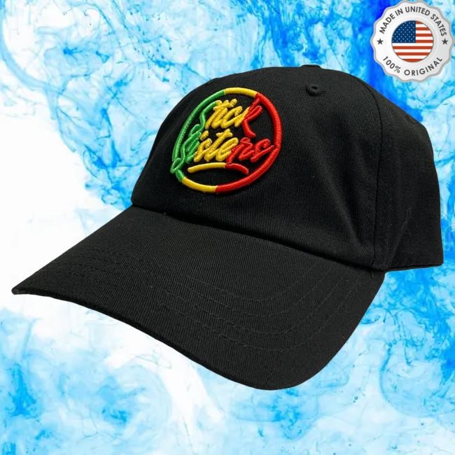 Stick Figure Stick Sisters (Rasta) Baseball Hat Stick Figure Merch Store Official