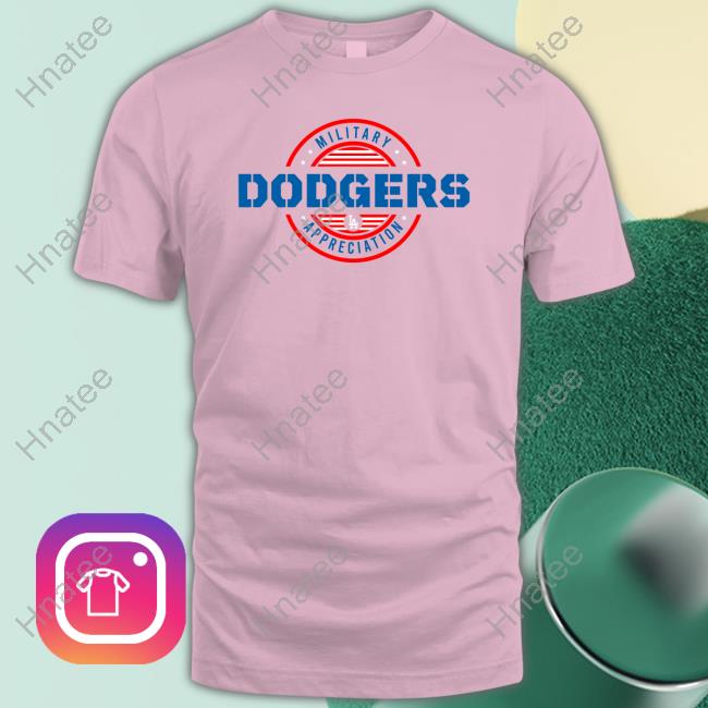Official Washington Nationals Dodgers Military Appreciation Tee