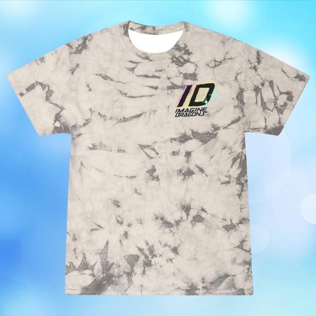 Imagine Dragons Sharks Tie Dye Tshirt Imagine Dragons Merch Store Official