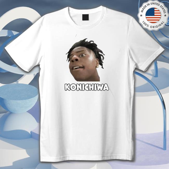 Official Konichiwa Speed Konichiwa Ishowspeed Long Sleeve Tee