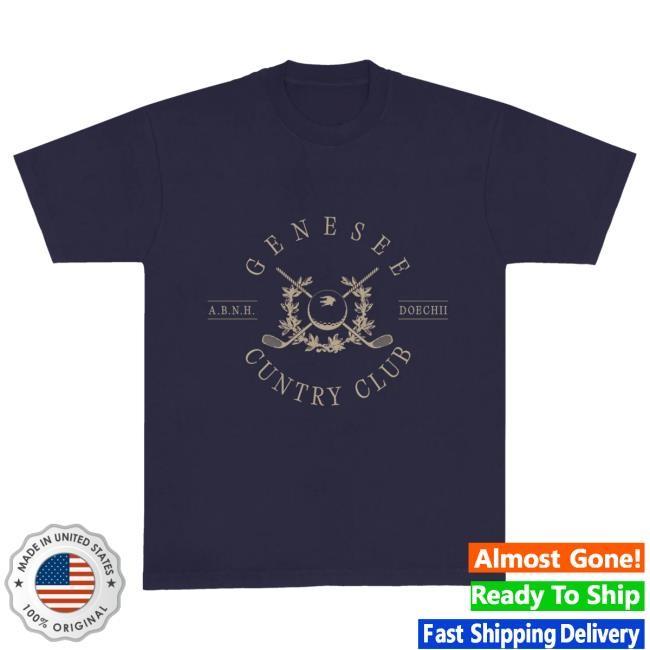 Official Txdxe Merch Store Doechii - Genesee Cuntry Club Shirt
