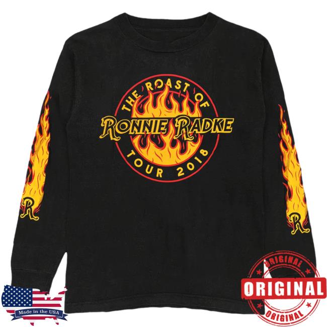 Official Falling In Reverse Merch Radke Roast 2018 Tour Long Sleeve Tees FallingInReverse