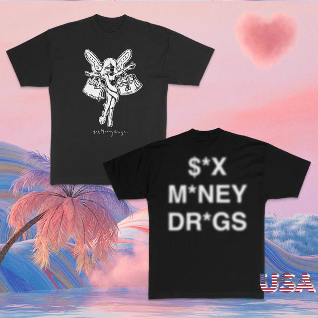 Official Lucki Merch Deadboylife Birkin Fairy New Shirt Deadboylife Lucki's S*X M*Ney Dr*Gs Album.