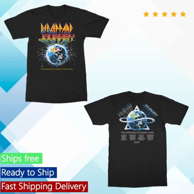 Def Leppard x Journey Event New T-Shirt Def Leppard Official Store