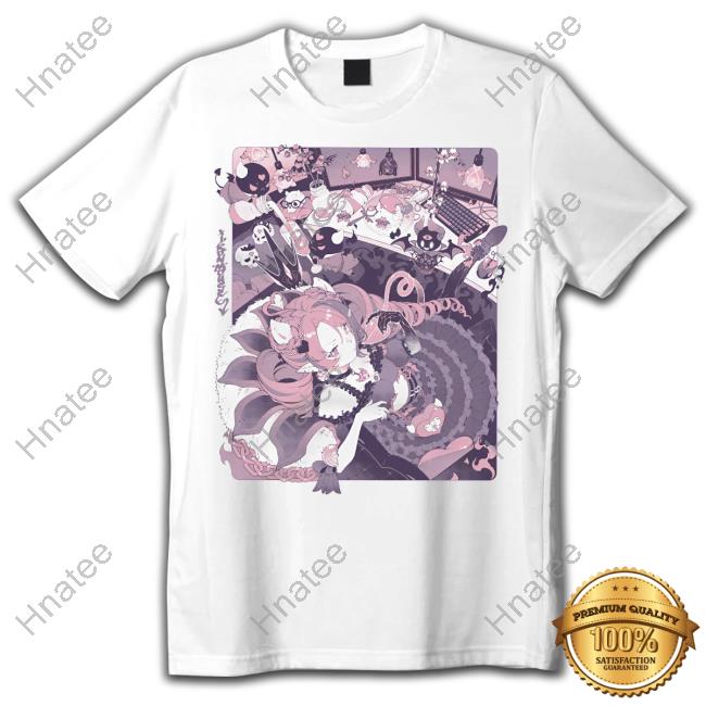 Vshojo Paperlarva X Ironmouse T-Shirt