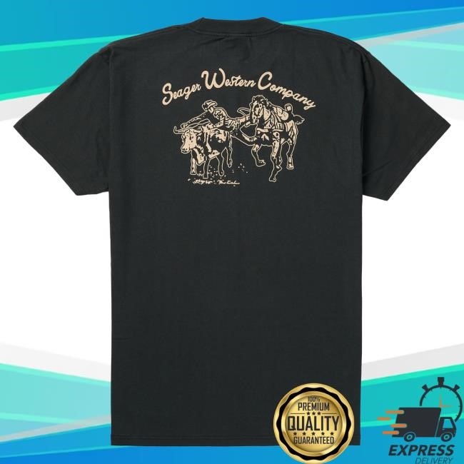 Official Seager Clothing Store Shop Seager Los Rios T Shirt Vintage Black Seagerco