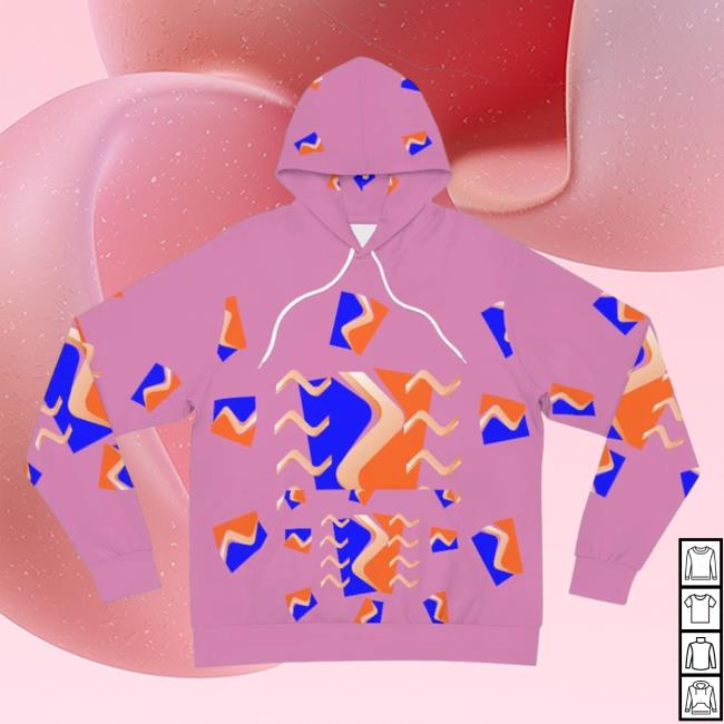 Official Signshirtz Clothing Merch Cracked Open Design - Pink Large AOP Shirts 3D All Over Print