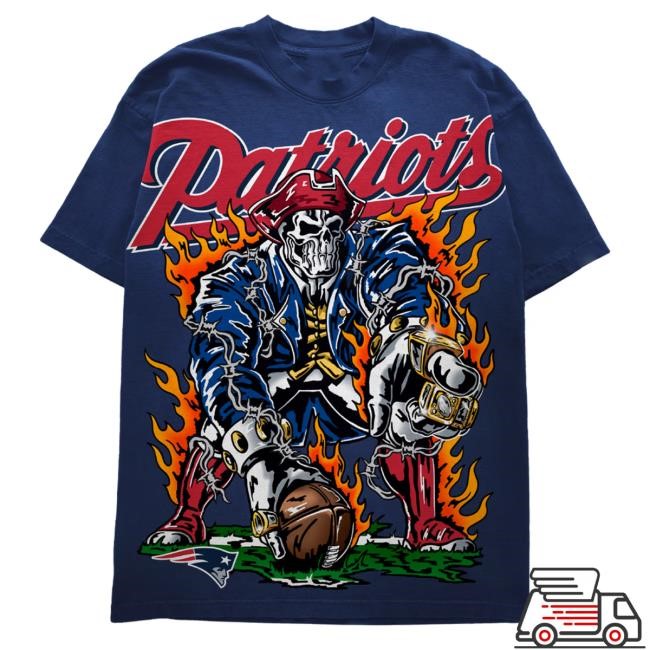 Patriots Dynasty T-Shirt - Navy Gameday Classic Warren Lotas