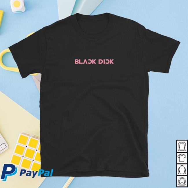 Blackpink Black Dick Logo Shirt