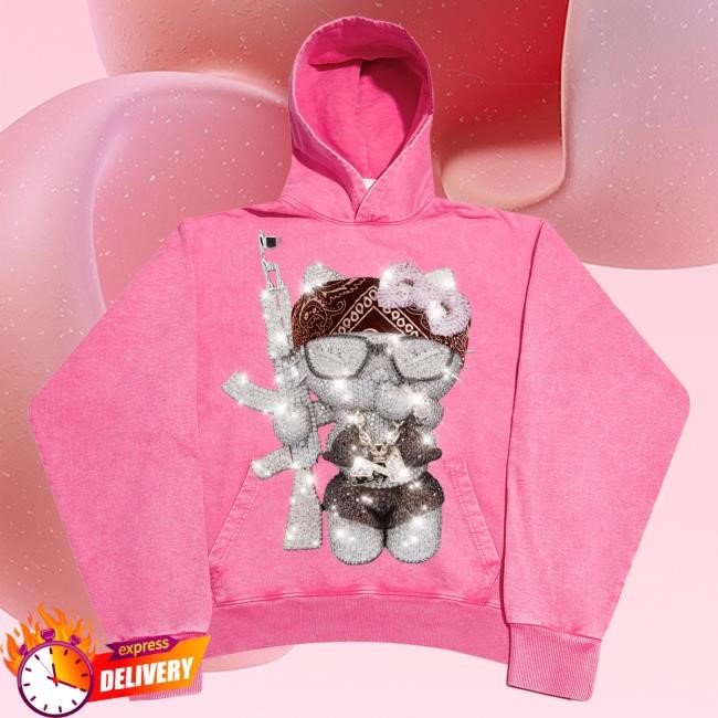 Official Noissey Merch Noissey High quality Hip Hop Cartoon cat Hoody