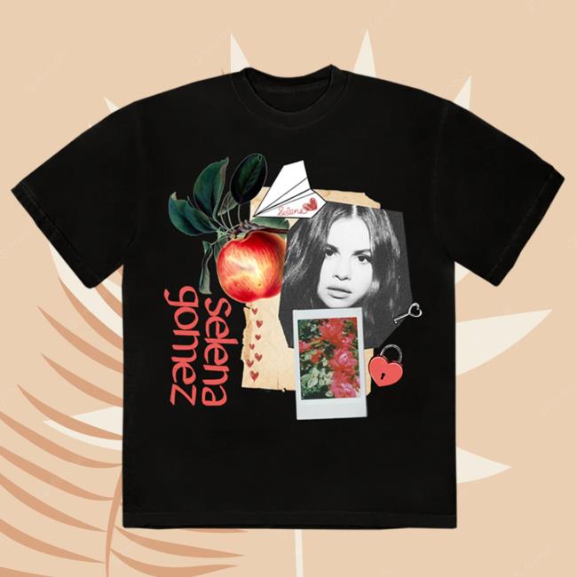 Official Interscope Records Selena Gomez Merch Store Paper Plane Popover Shirt selena gomez Apparel Clothing Shop
