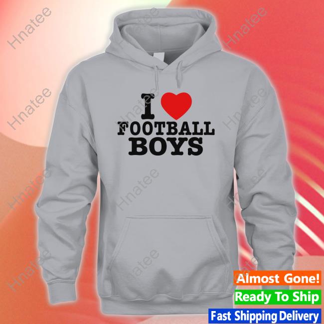 I Love Football Boys Shirt