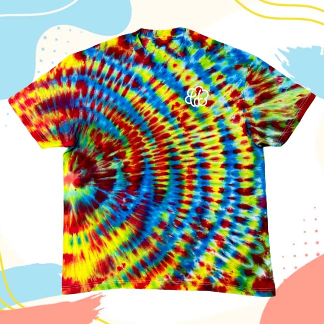 The Tie Dye Company Primary Wig Wag Tie Dye Hot Shirt