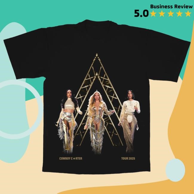 Official Beyoncé Cowboy Carter Legacy T Shirt (Black) Beyonce