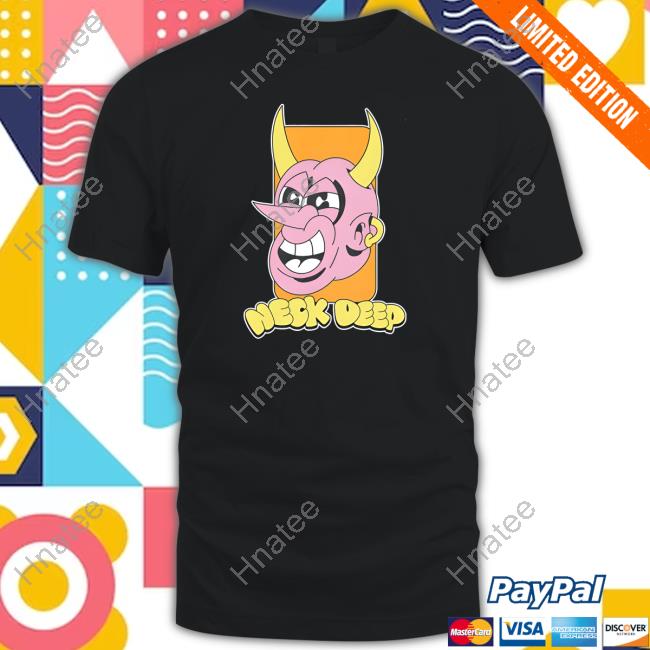 Neck Deep Merch Neck Deep Devil Black T Shirts