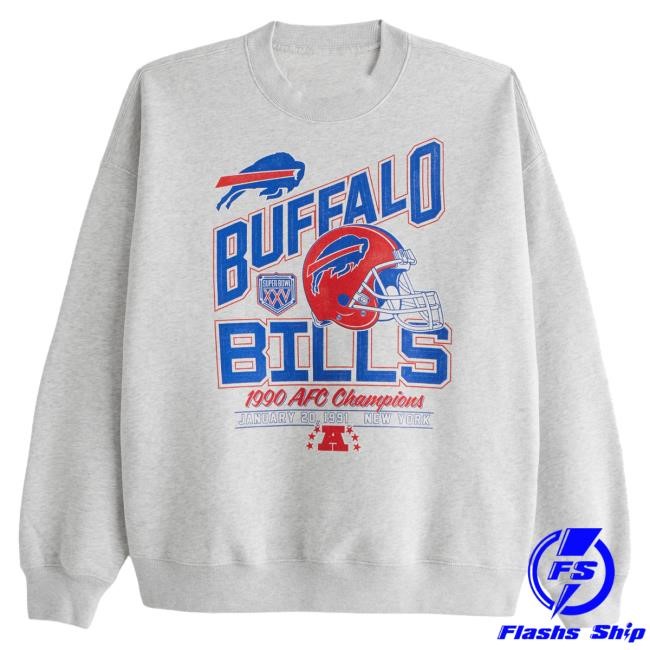 Classic Bills Graphic Crew Built For Game Day