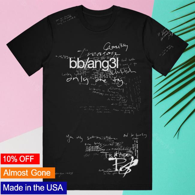 Official Tinashe Merch Store Tinashe Bb/Ang3l Black T Shirt