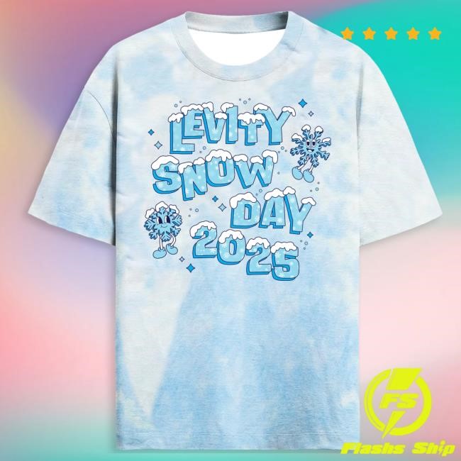 Official Levity Merch Store Levity - Snow Day 2025 - Tie Dye Shirts