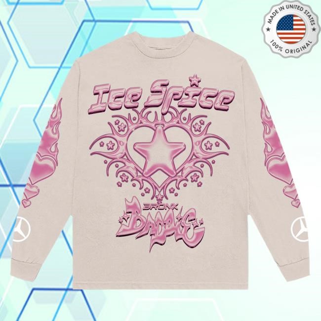 Ice Spice x Mercedes-Benz Long Sleeve Shirt (Tan)